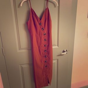 Button-down Midi Dress